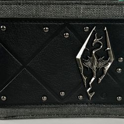 Bethesda Elder Scrolls 3D Skyrim Logo Bi-Fold Wallet