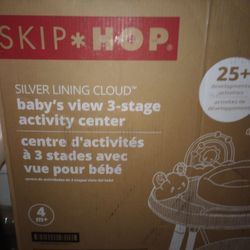 SKIP HOP SILVER LINING CLOUD baby's view 3-stage activity center