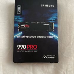 Samsung SSD 990 Pro 4th gen 2 TB