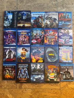 Blu-ray & DVD Movie Lot of 20