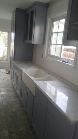 Kitchen cabinets