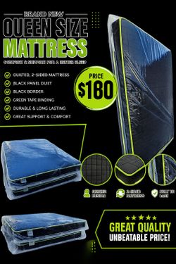 QUEEN SIZE MATTRESS (BRAND NEW)