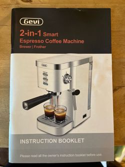 Gevi 2 in 1 smart espresso maker