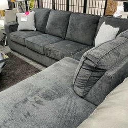 ♧ASK DISCOUNT COUPOn⭐PICK UP/DELIVERY sofa loveseat living room set sleeper couch recliner ♧
 Altarı Slate Gray Raf Or Laf Sectional 