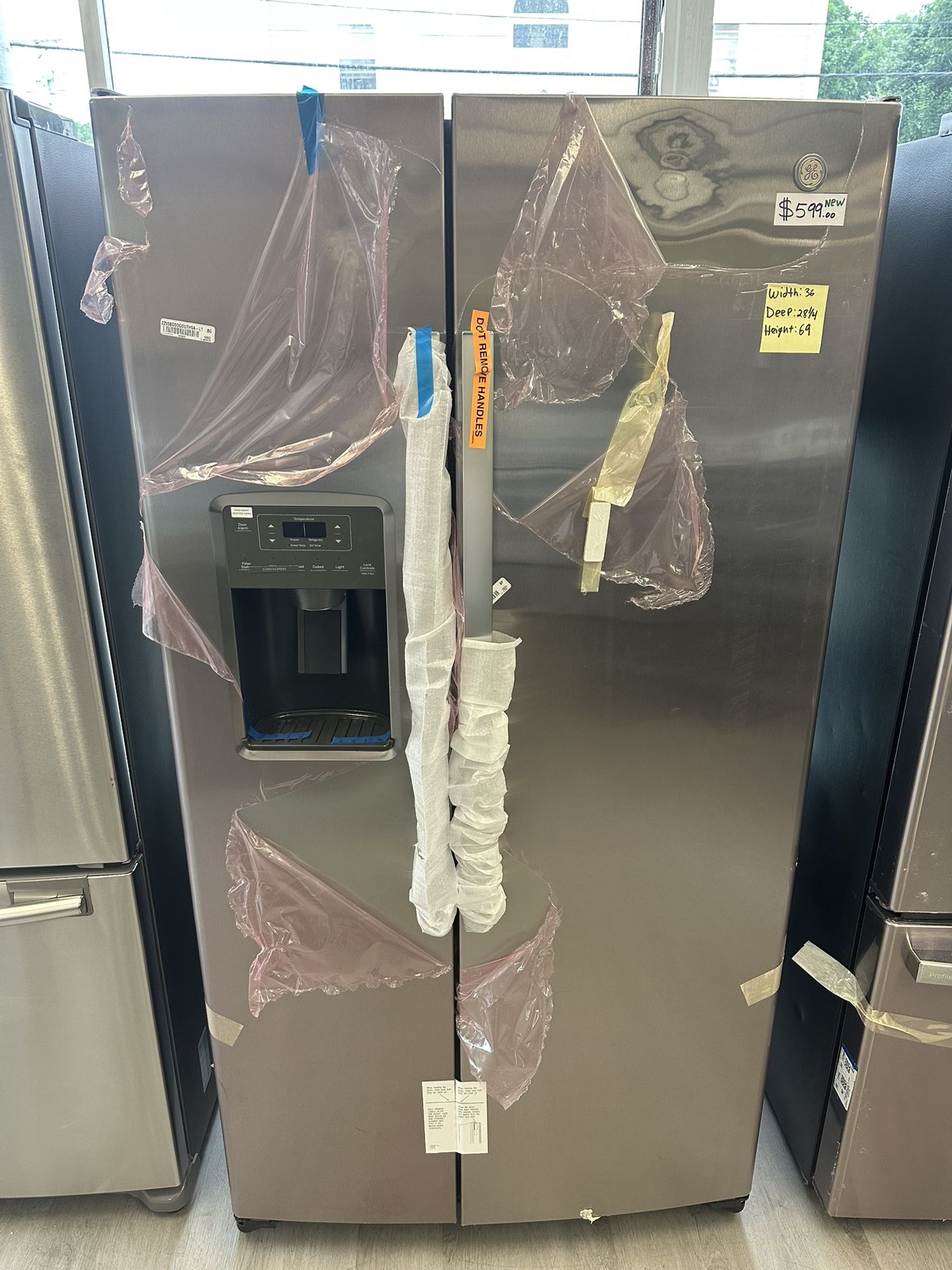 Fridge Water And Ice New