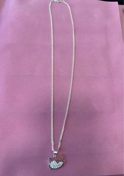 Cadena de Plata.925 con dije de Hello Kitty