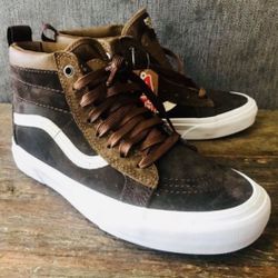 VANS Old School Cocoa Brown Suede Size 6Y - Limited Edition 