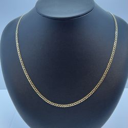 10K Gold Cuban Chain.  New 