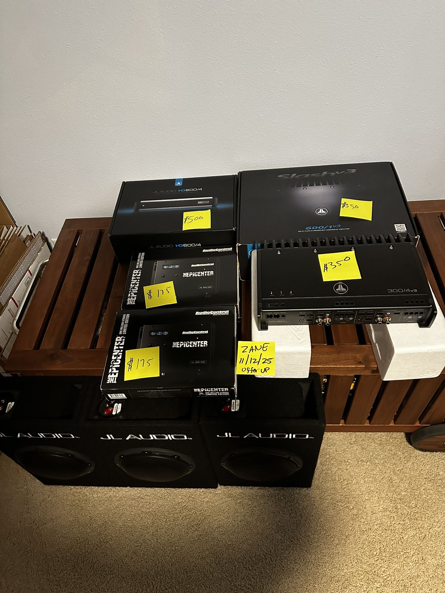 JL Audio, AudioControl, Audison,SMD