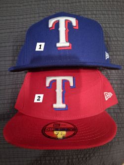 7 3/4 New Era 59Fifty Texas Rangers Fitted $25 each