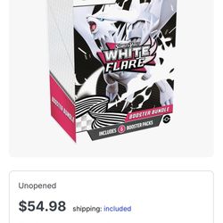 White Flare Booster Bundle: Pokemon TCG
