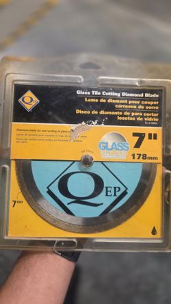 7" inch Glass Tile Cutting Diamond Blade