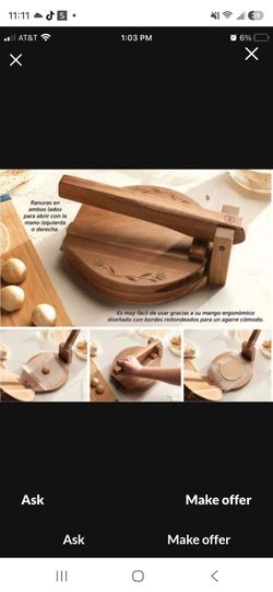 Prensa de tortillas  princess  house