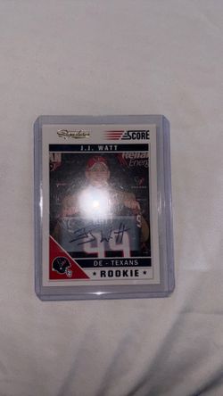 JJ WATT Rookie Card