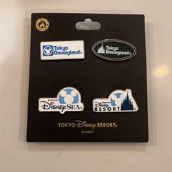Tokyo Disney Resort - Tokyo Disney Resort Logo Set - Tokyo Disneyland Resort