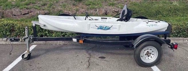 Hobie Mirage Sport Kayak and Trailer Combo