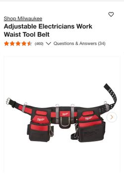Milwaukee waste working belt