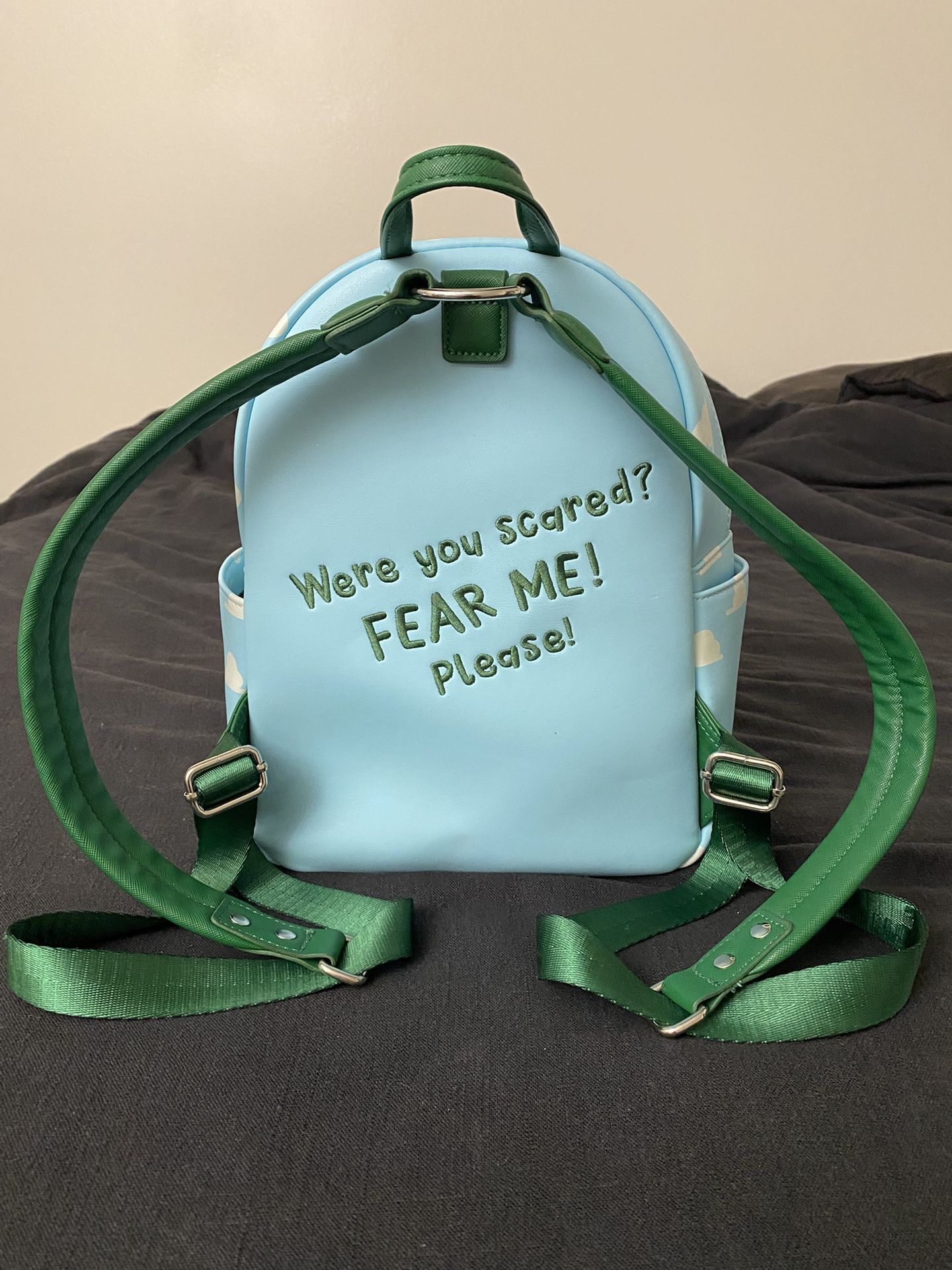 Loungefly Pixar Rex green mini‎ backpack NEW Loungefly Pixar Toy Story Rex Mini Backpack main image 2