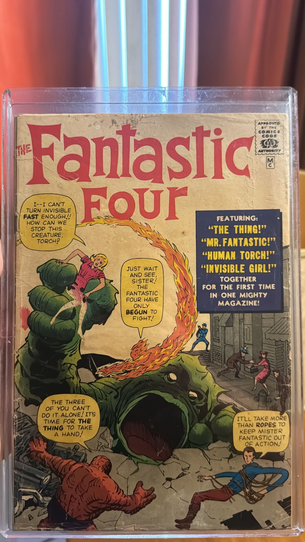 Fantastic Four #1 Golden Record Reprint X-Men #3 Blob Marvel MCU DC Comics DCU Spider-Man Batman Superman Joker Deadpool Avengers