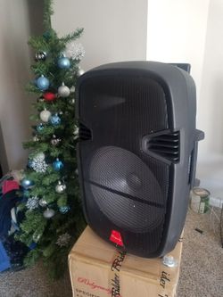 15 inch speaker with handle