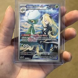 Cynthia’s Roserade And Fraxure