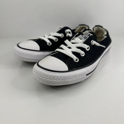 Converse CT Shoreline Slip-On Black Low Top Women’s Size 8.5 (537081F) with Box