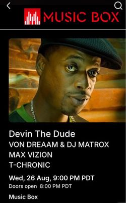 Devin The Dude Tickets