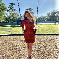 Red Prom / Homecoming Dress (size 2)