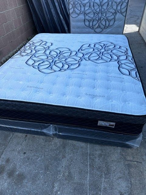 Cal king Pillow Top Mattress 12 Thick