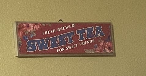 Sweet Tea Sign