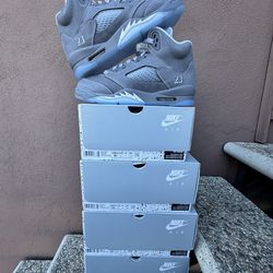 Jordan 5 wolf grey
