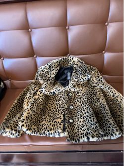 Jacket style leopard - size M