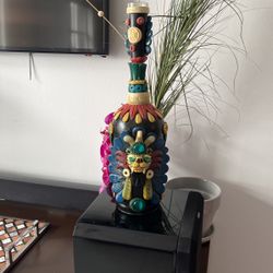 Authentic Mexican Decorative Bottle
