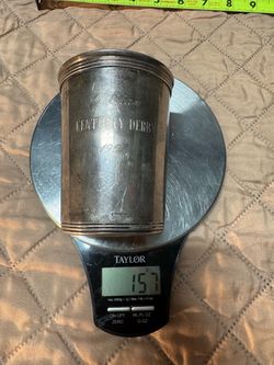 Vintage 1967 Kentucky Derby Mint Julep Cup - William Kendrick - 157g