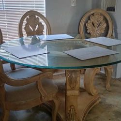 Comedor De 4 Silla Madera