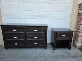 Dresser and Bedside Table