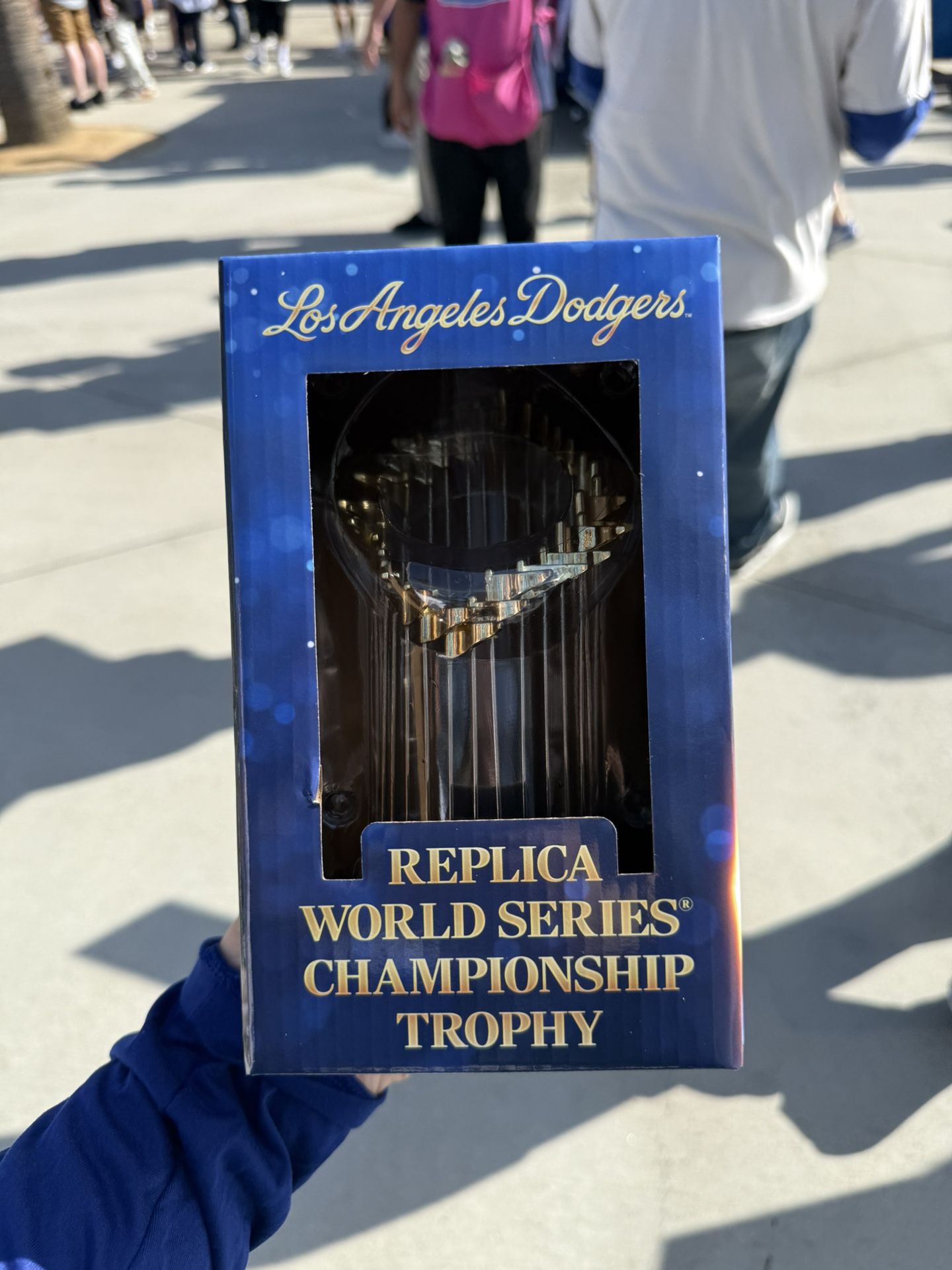 Dodgers World Series Replica Trophy