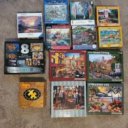 13 Sets Of Puzzles 