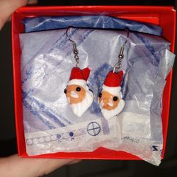 New Santa Earrings 