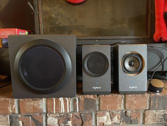 Logitech Subwoofer and Speakers 