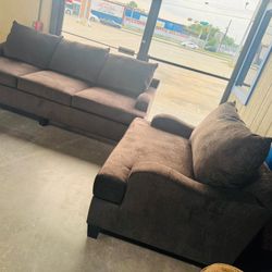 Fabric Sofas 2 Pieces ✅🛏️