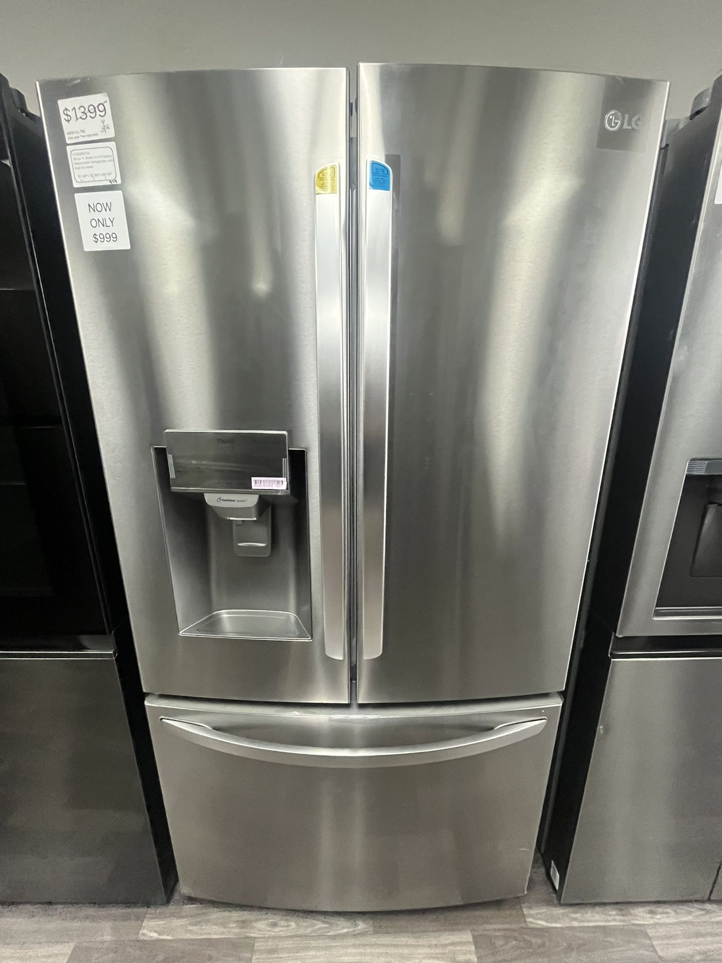 WOW ONLY $999!!! LG 26 Cu Ft French Door Refrigerator w/ Dual Ice Maker