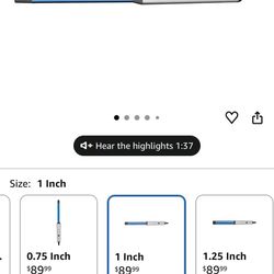 BabylissPRO Nano Titanium Professional Curling Wand For All Hair Types, Reaches 430 Degrees For Long Lasting Curls