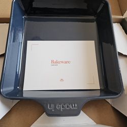 BRAND NEW IN BOX Made In Cookware - Square Baking Dish - Slate Blue -8x8