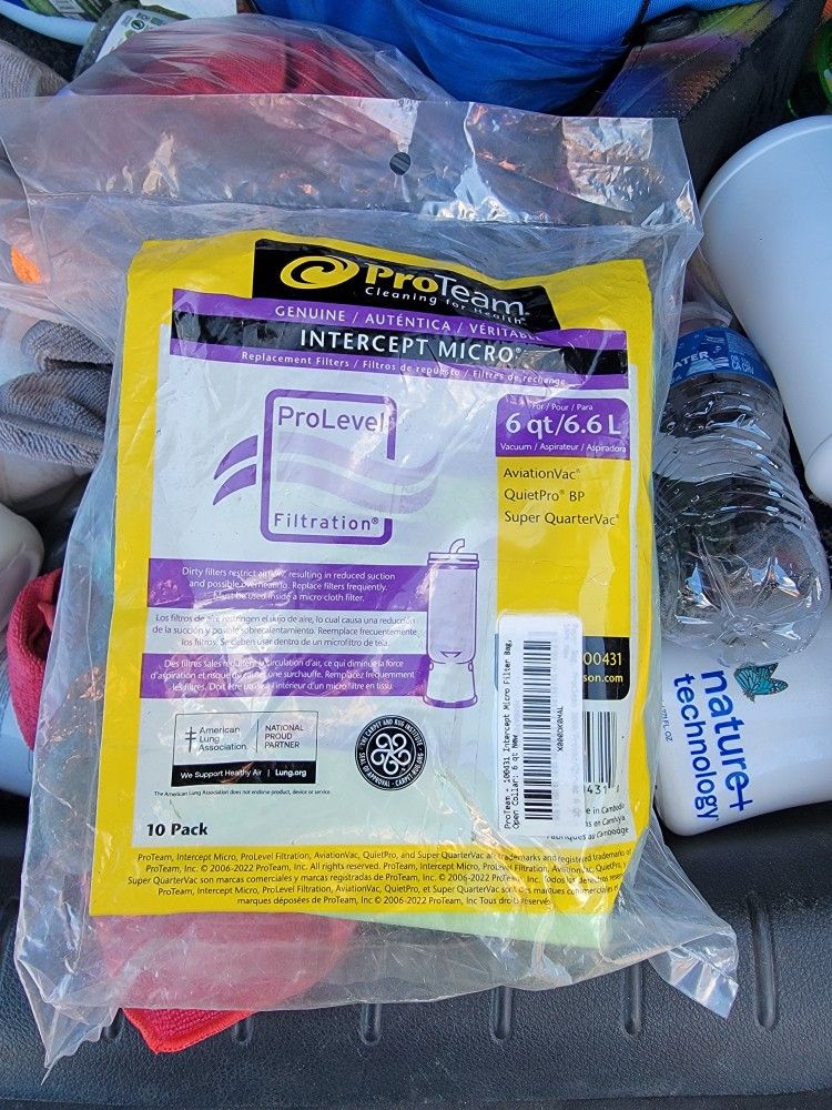 Vacuum Bags For INDUSTRIAL BACKPACK VACUUM