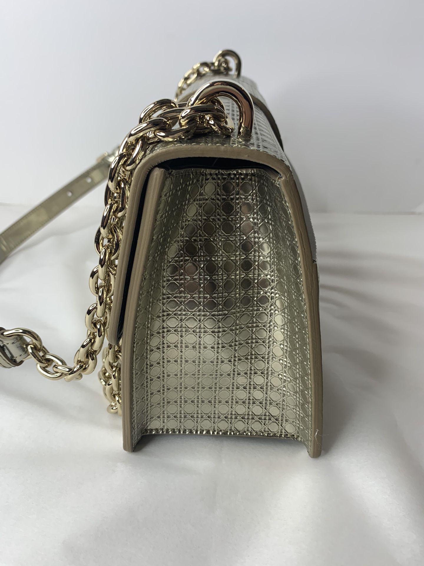 Dior 30 Montaigne Powder Bag in Calfskin with Golden Hardware at 1stDibs