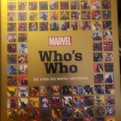 Marvel book Who's who