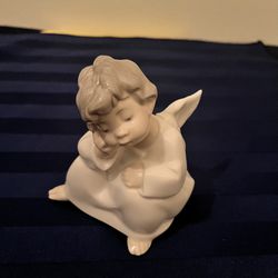 Angel Thinking Lladro Collectible 