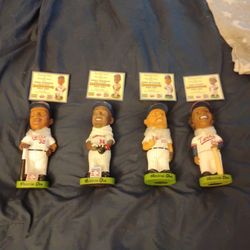 2001 Set Of Minnesota Twins Bobbleheads