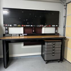 Garage Work Bench With Drawers 